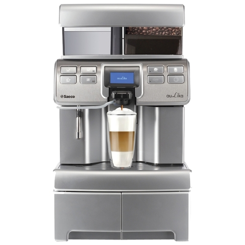 Кофемашина Saeco Aulika Top High Speed Cappuccino Silver