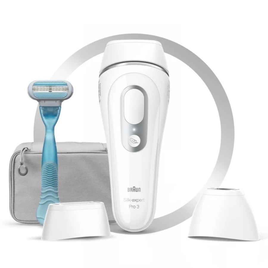 Фотоэпилятор Braun Silk-expert Pro 3 IPL PL3121, белый