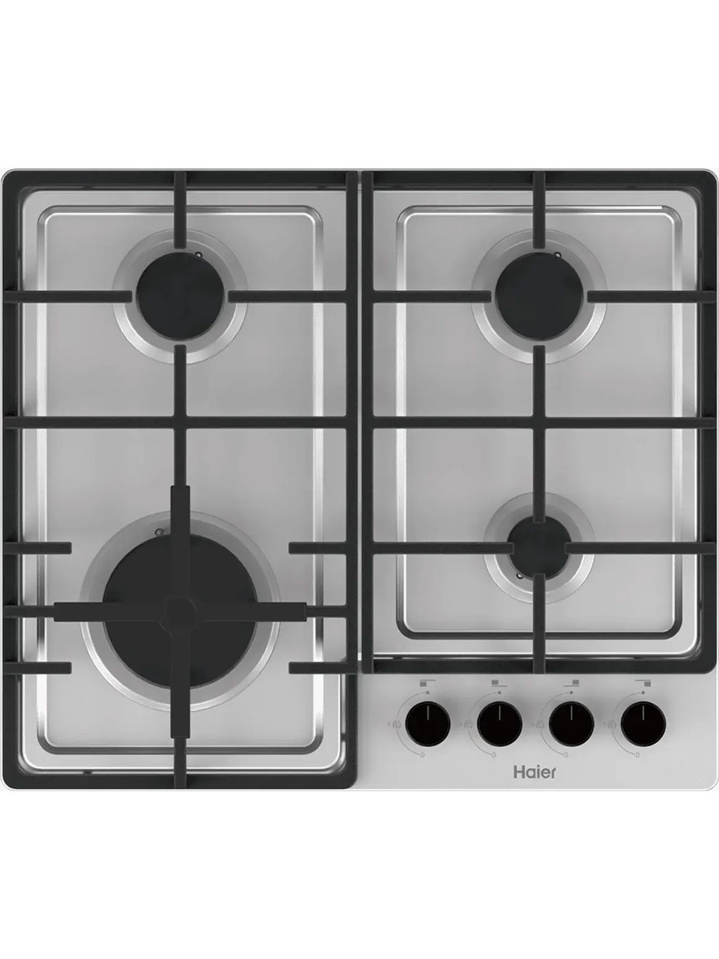 Варочная панель газовая Haier HHQ-M64CX, нержавеющая сталь
