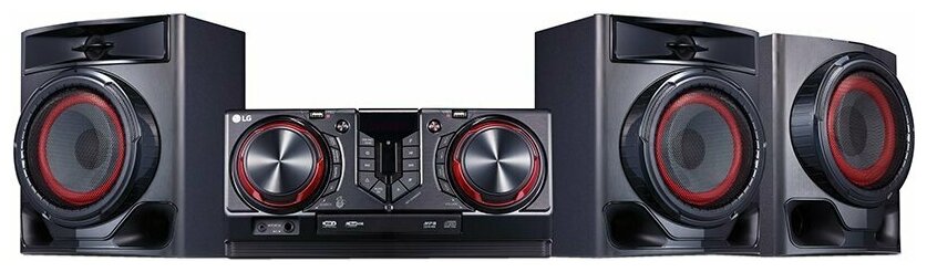 Музыкальный центр LG CJ45 черный