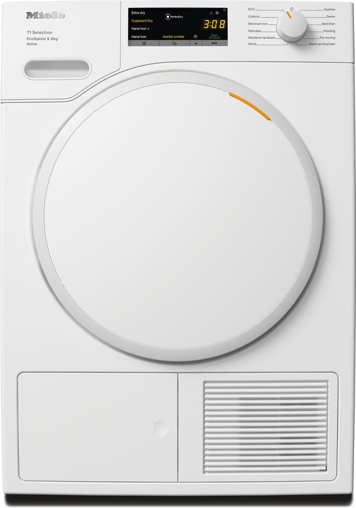 Сушильная машина Miele TSA523WP 8kg Active Lotus White, белый лотос