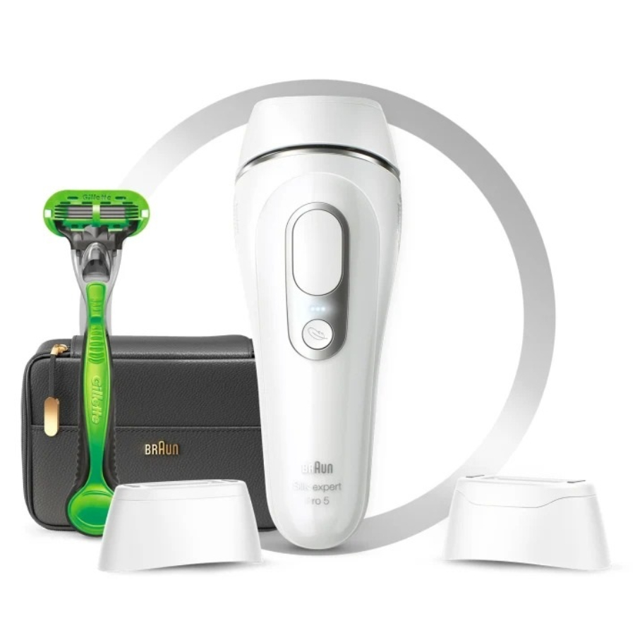 Фотоэпилятор Braun Silk expert Pro 5 IPL PL5145, белый