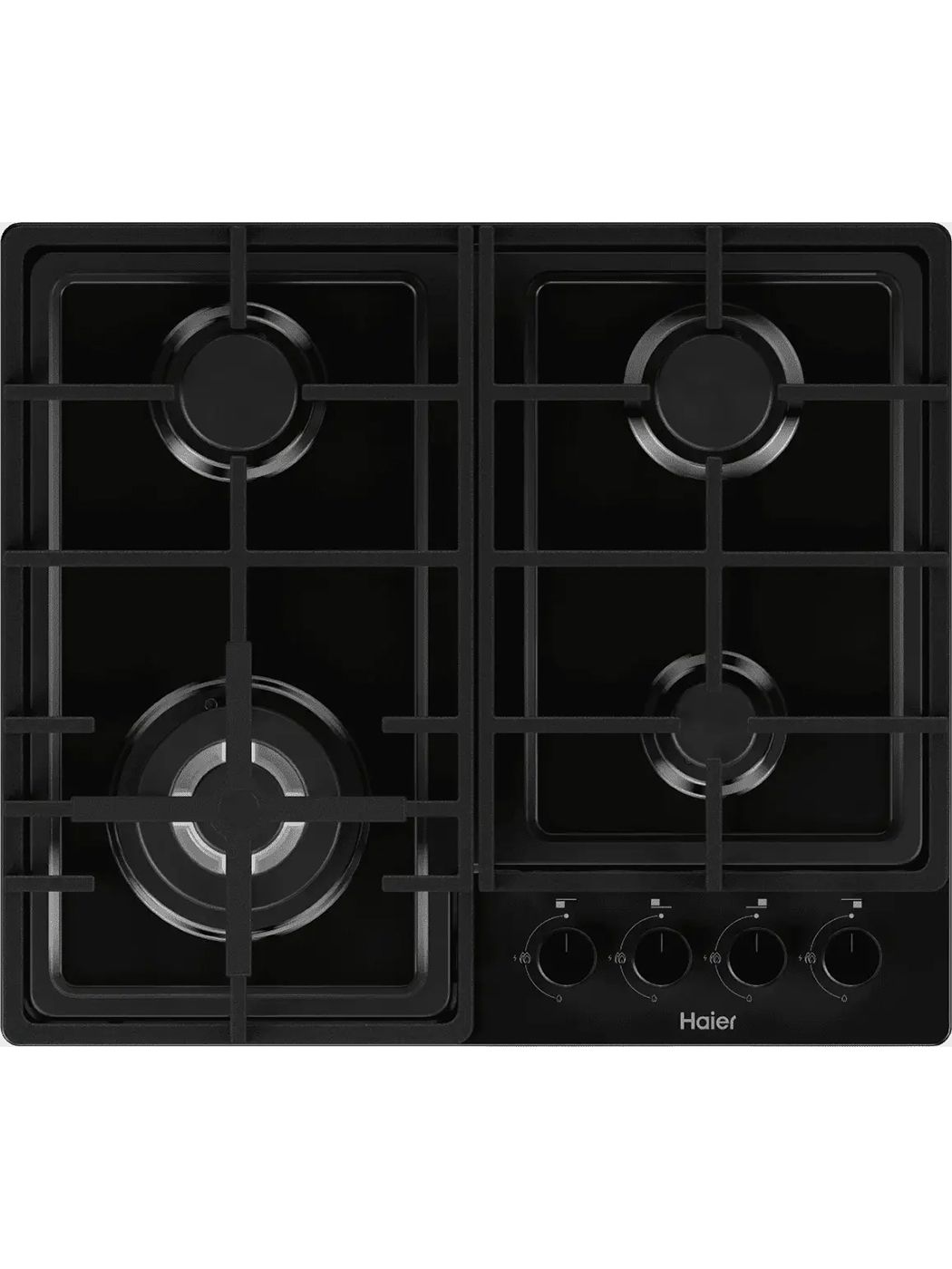 Варочная панель газовая Haier HHQ-M64CTB, черный