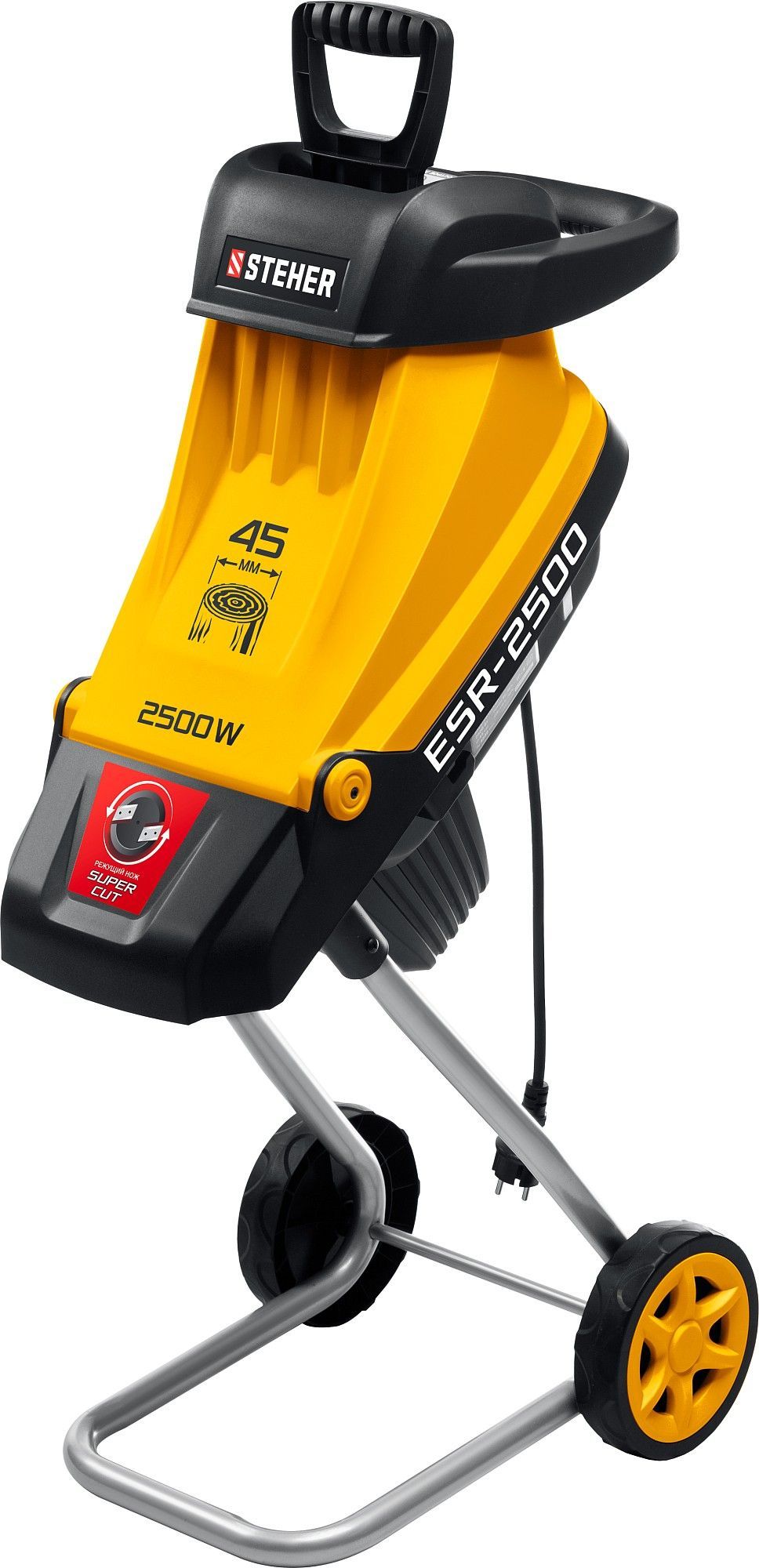 Измельчитель садовый электрический Steher ESR-2500