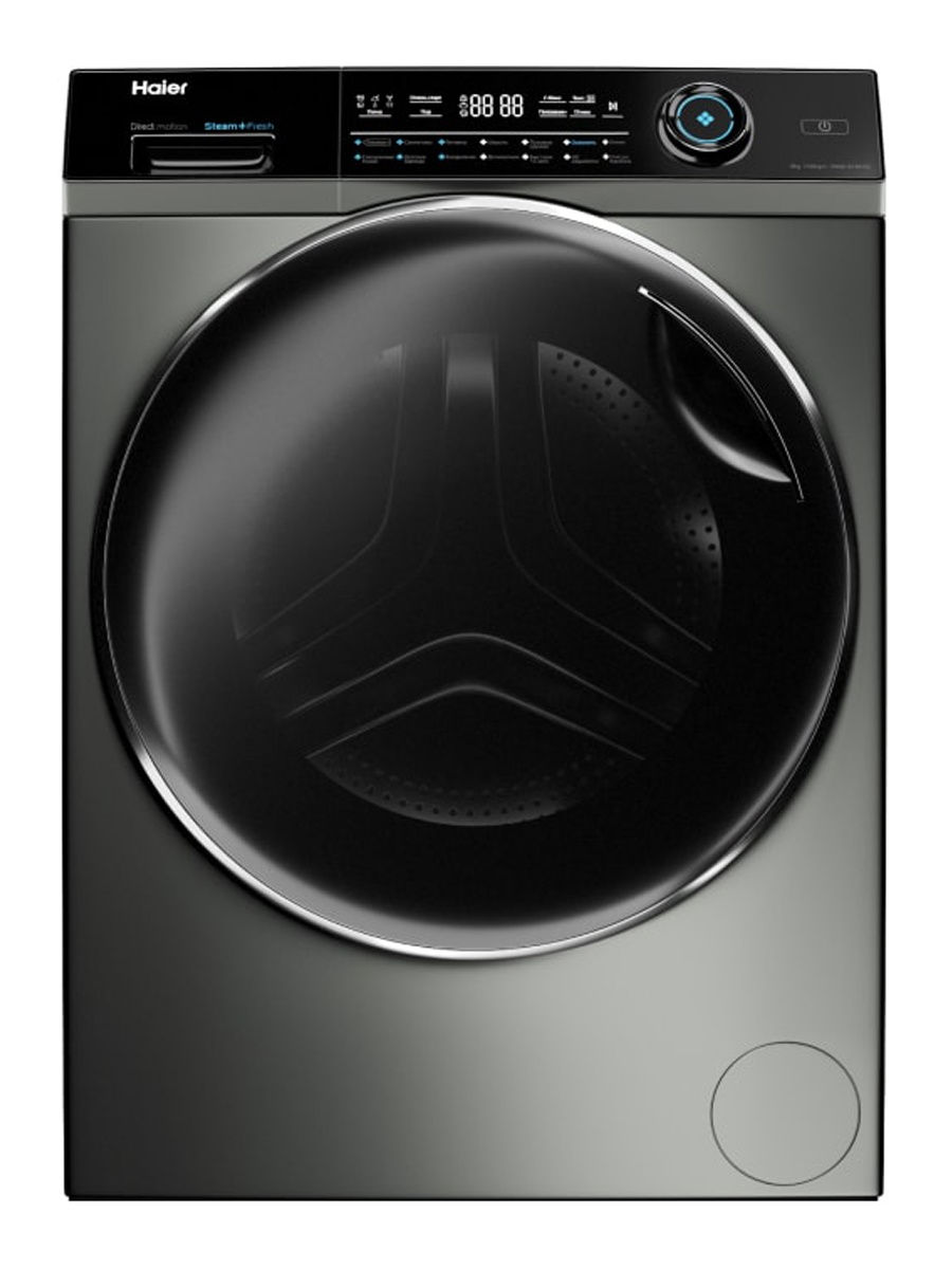 Стиральная машина Haier HW80-B14979S, серебристый