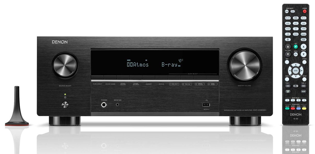 Ресивер AV Denon AVC-X3800H, черный