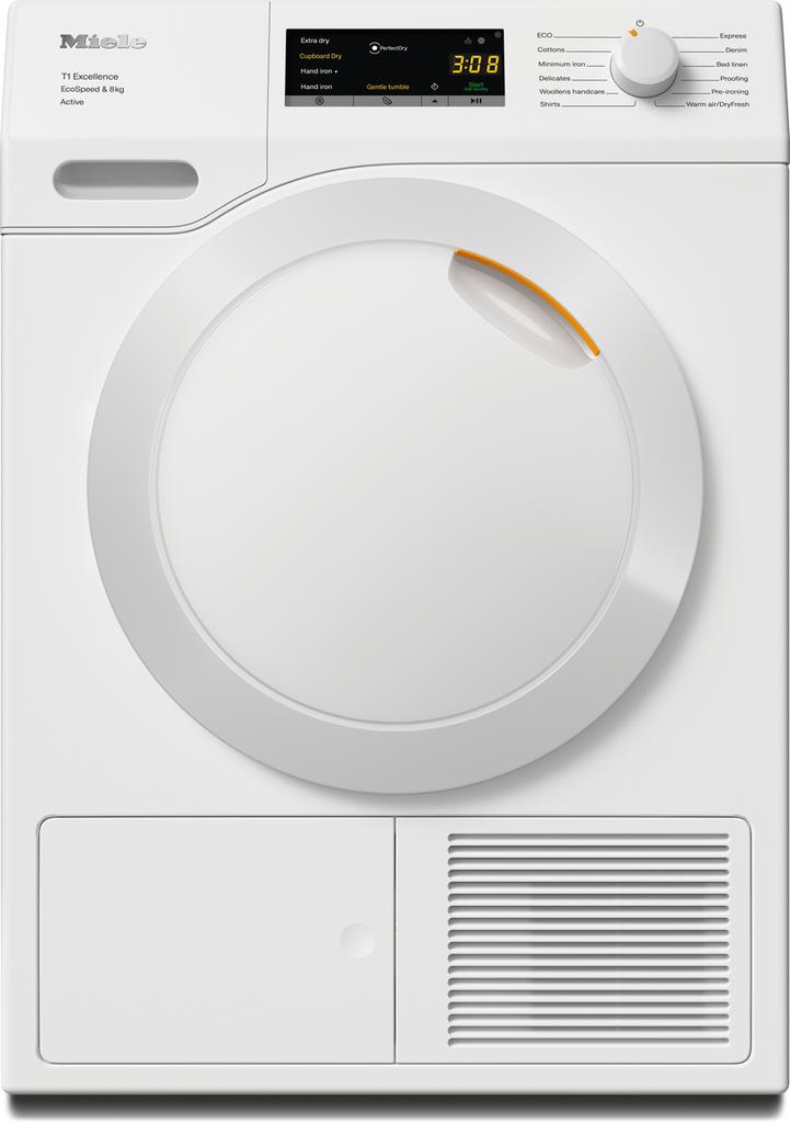 Сушильная машина Miele TEA535WP 8kg Active Lotus White, белый лотос