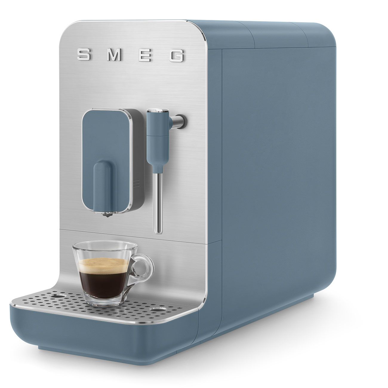 Кофемашина автоматическая Smeg BCC12SBMEU, синий