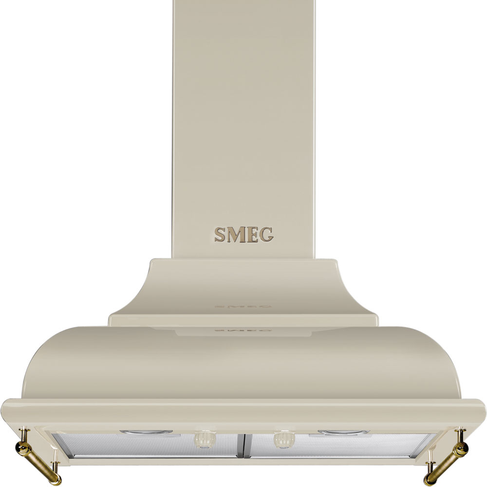 Вытяжка купольная SMEG KC16POE Cortina, бежевый