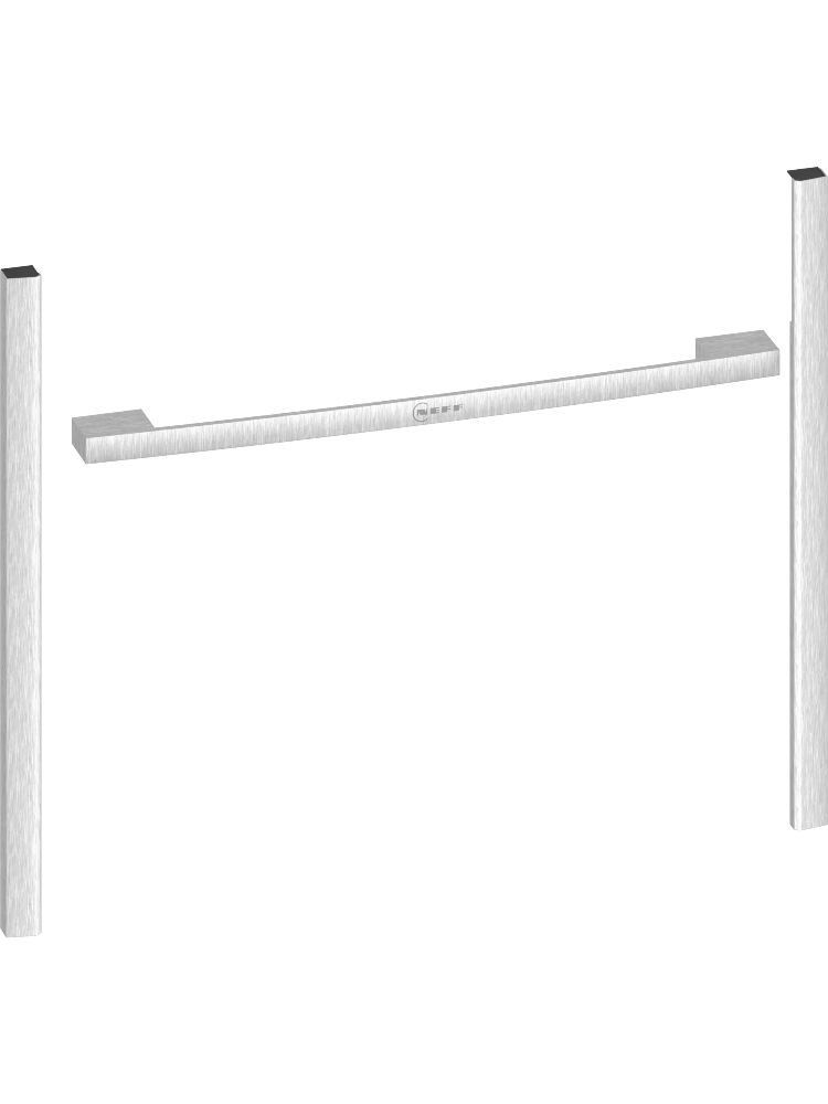 Декоративный элемент Neff Z9045MY0 Metallic Silver, серебристый металлик (духовой шкаф 45см)