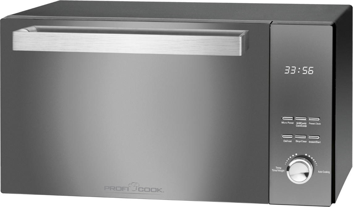 Микроволновая печь Profi Cook PC-MWG 1204 чёрный