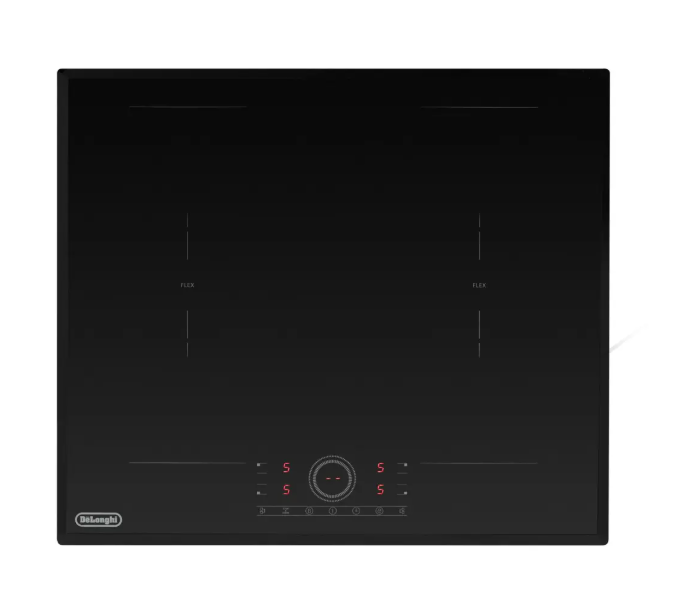 Варочная панель индукционная DeLonghi Elettra 4B2P CR, черный