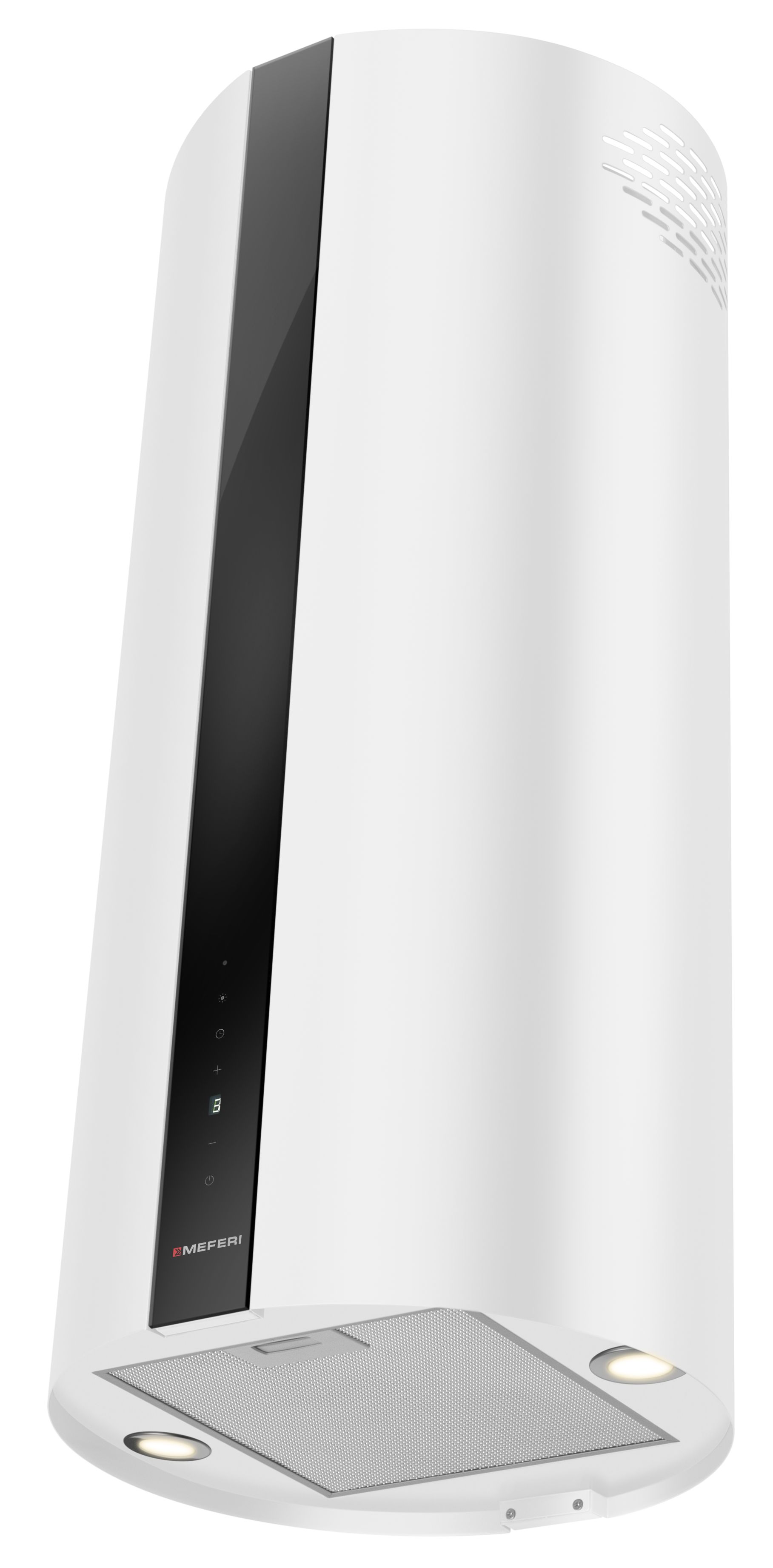 Вытяжка островная Meferi TUBE40WH ISLA COMFORT PLUS, белый