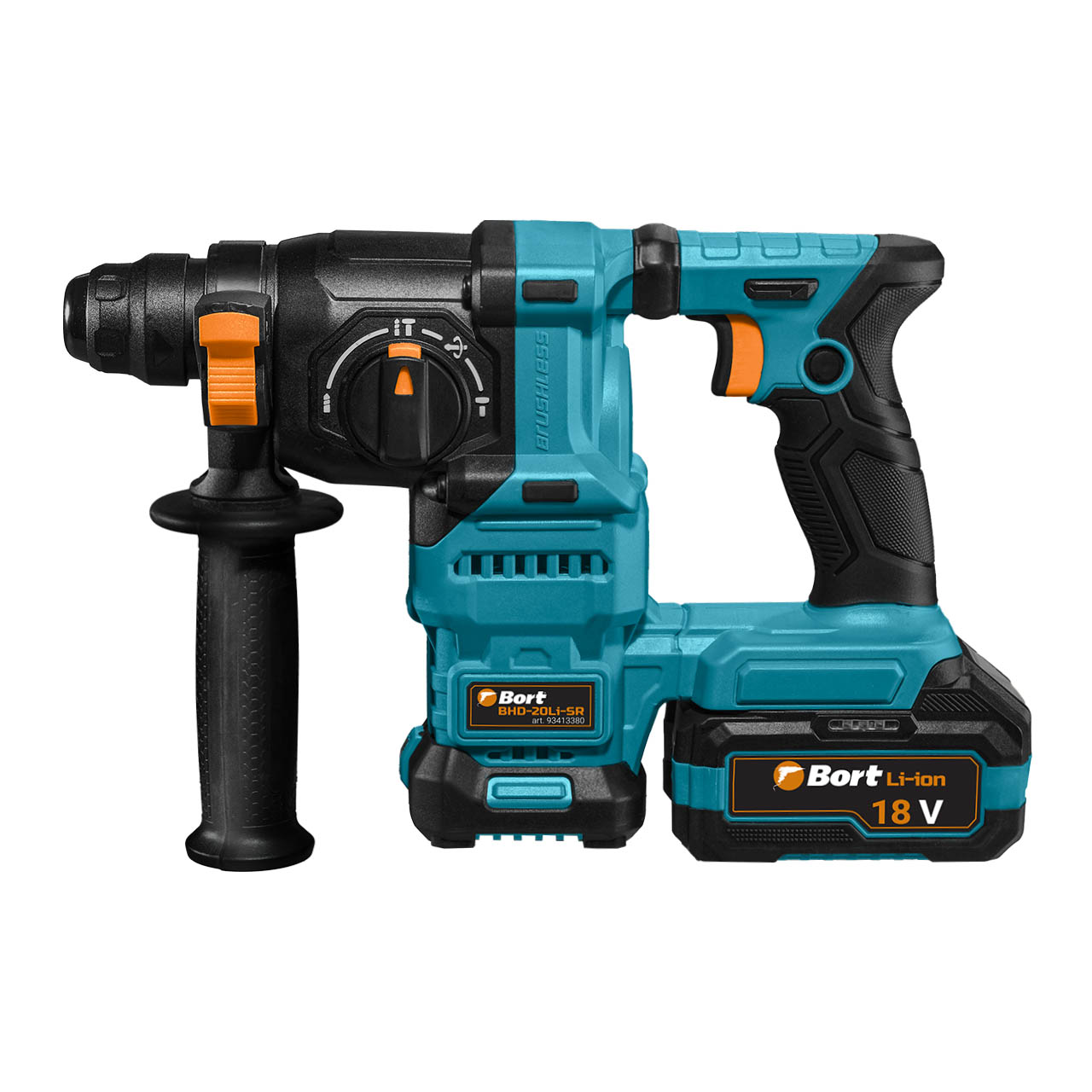 Перфоратор аккумуляторный Bort BHD-20Li-SR (кейс, 2 АКБ и ЗУ)