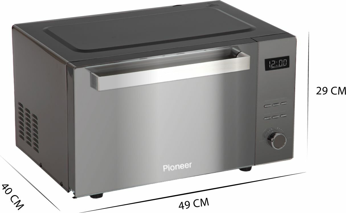 Микроволновая печь PIONEER MW360S, серый графит