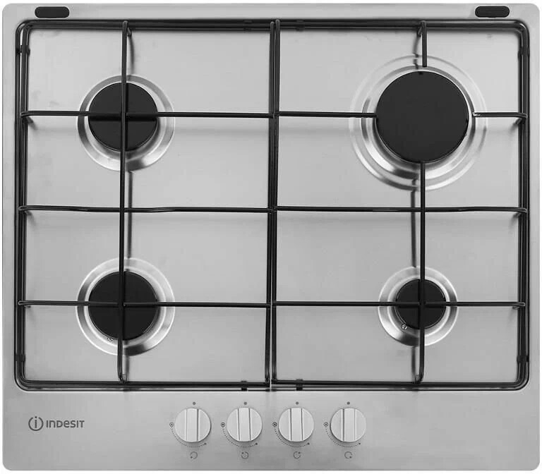 Варочная панель газовая Indesit THPM 642 IX/I, нержавеющая сталь