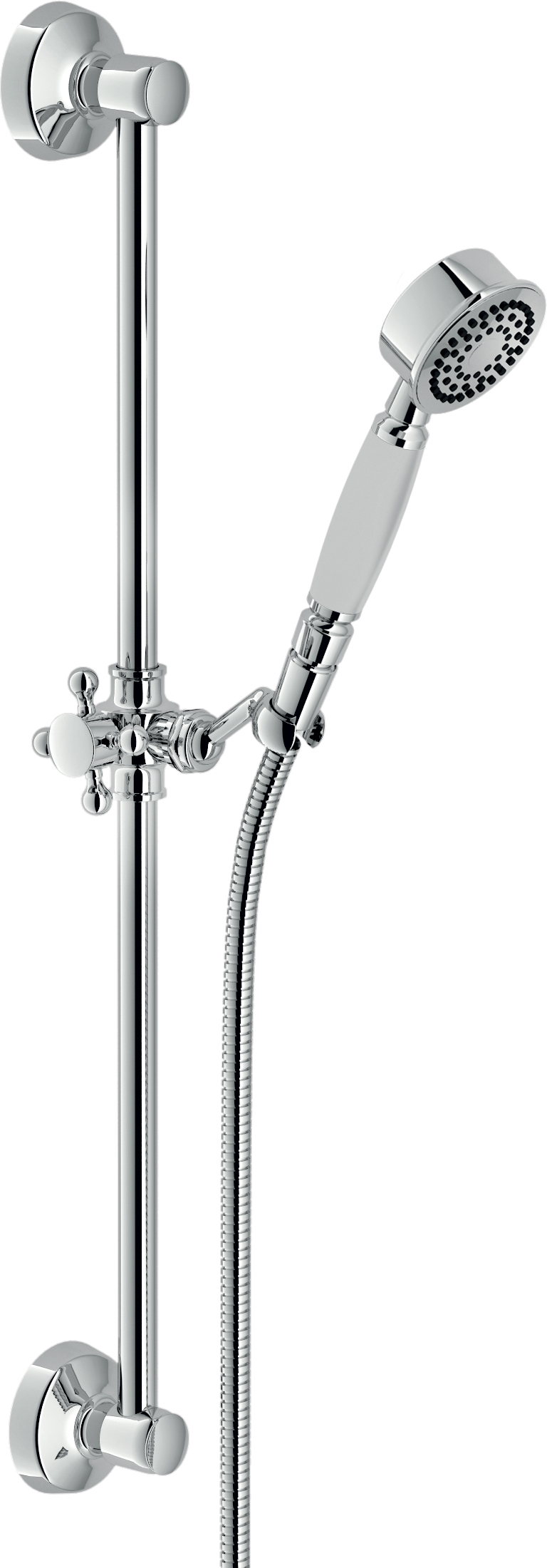Душевой гарнитур Nobili AD140/48CR (со штангой), хром