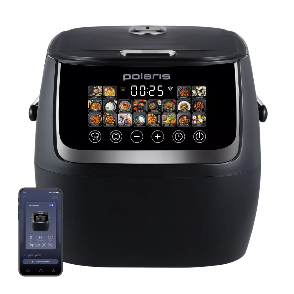 Мультиварка Polaris PMC 0515 WIFI IQ Home, черный