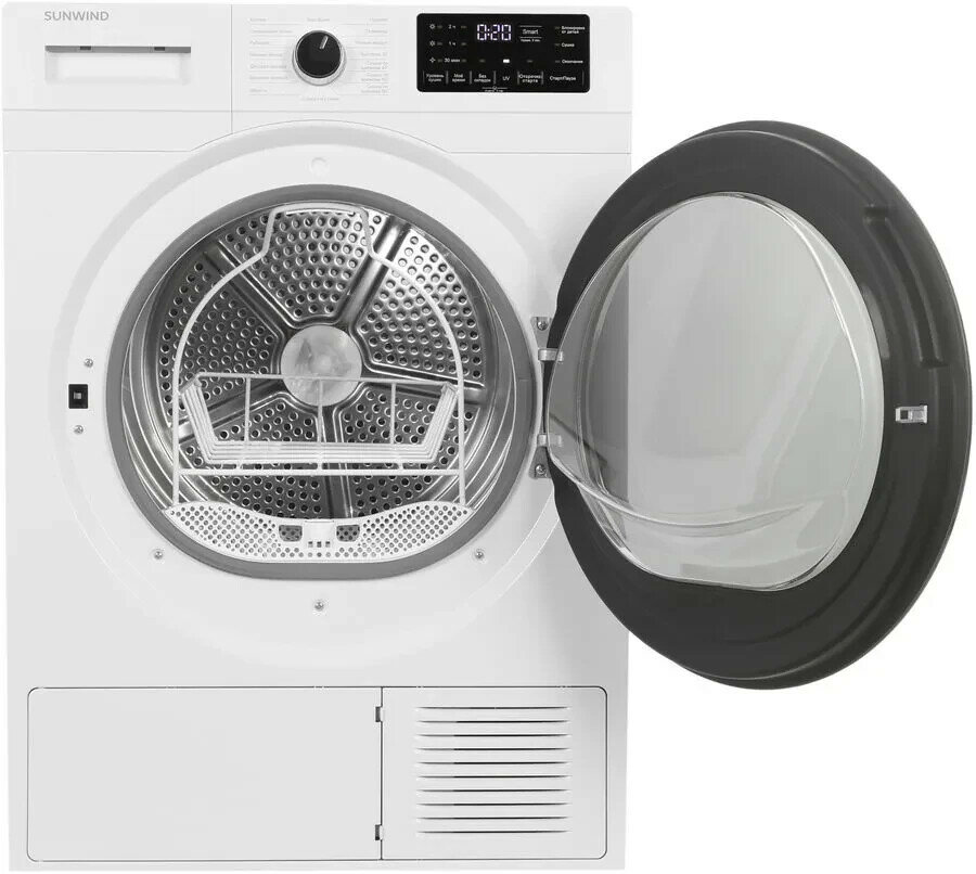 Купить Сушильная машина SunWind SDFE9001 белый в Москве по лучшей цене ...