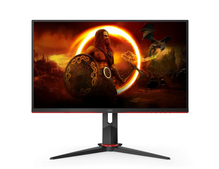 Монитор AOC Q27G2S/EU, черный/красный