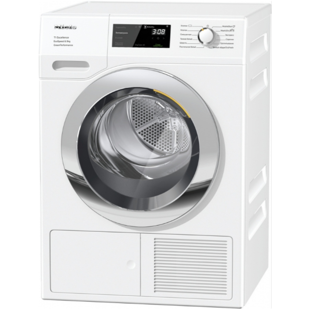 Сушильная машина Miele TEF775WP EcoSpeed&8kg Lotus White, белый лотос