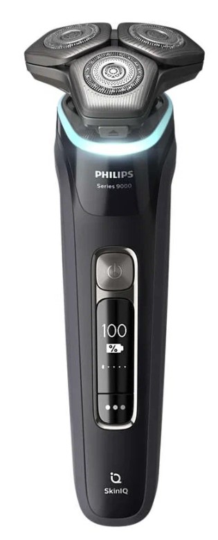 Электробритва для сухого и влажного бритья Philips Series 9000 SkinIQ S9986/59 чернильный черный