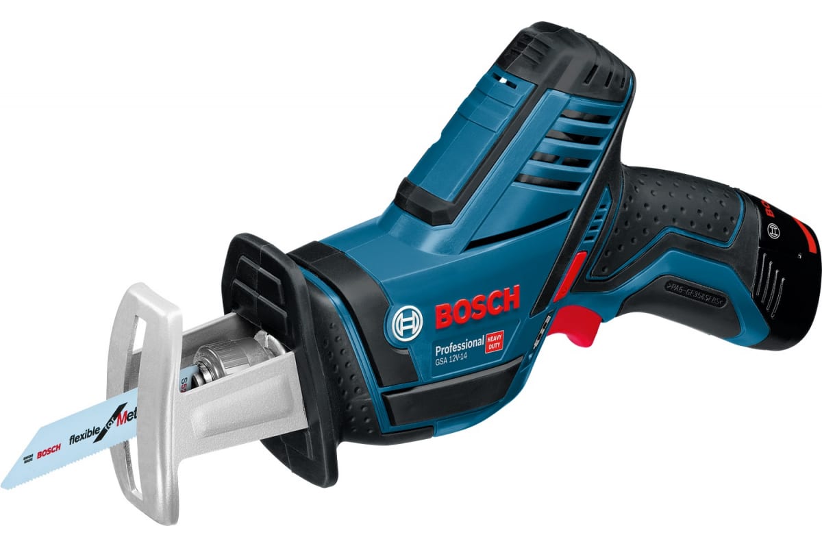 Пила сабельная Bosch GSA 12V-14, 1x2.0 Aч