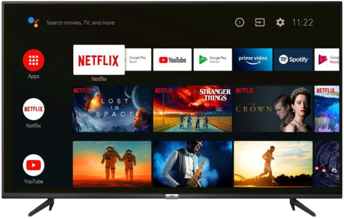 Телевизор TCL 55P615 LED, HDR