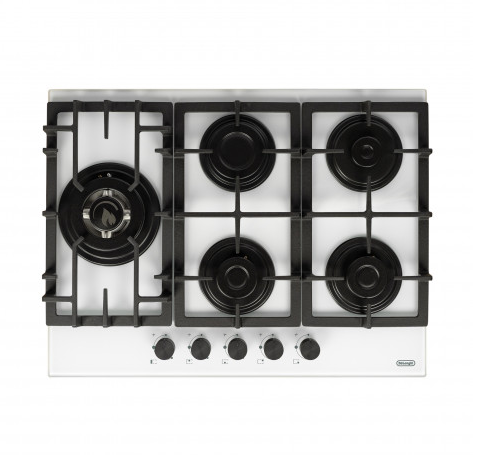 Варочная панель газовая DeLonghi GERMANA 7GW BB белый