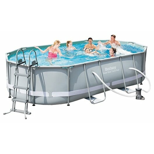 Бассейн каркасный Bestway Power Steel 56448 BW 488х305х107 см