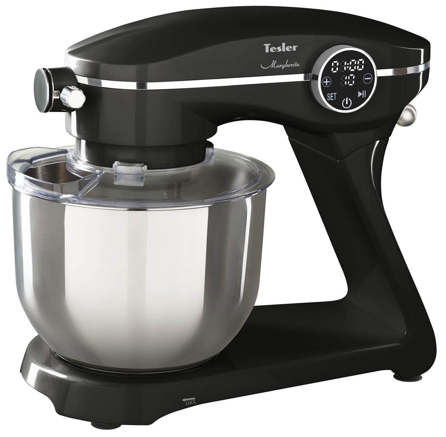 Миксер планетарный Tesler KM-1860, черный