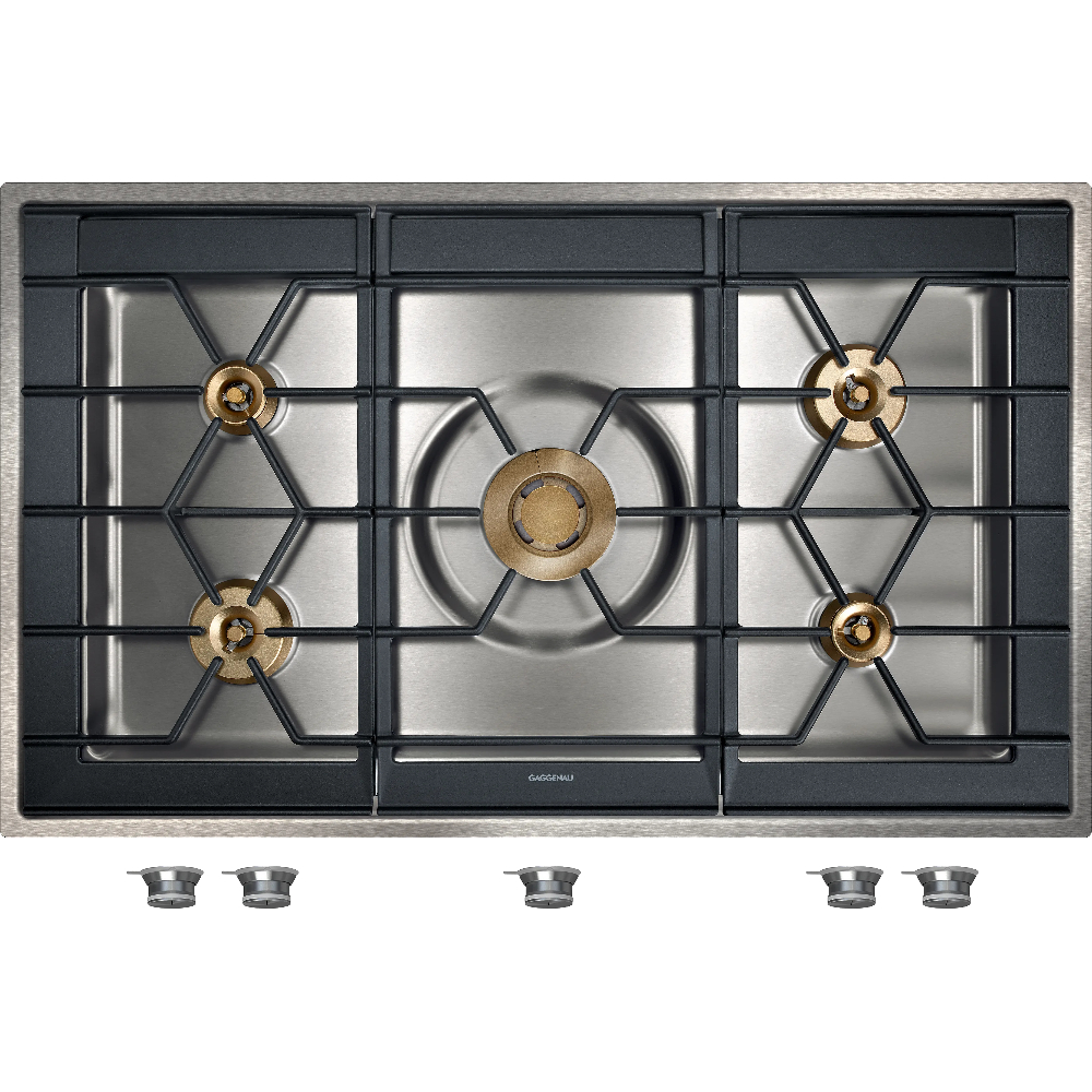 Варочная панель газовая Gaggenau CG492211, нержавеющая сталь