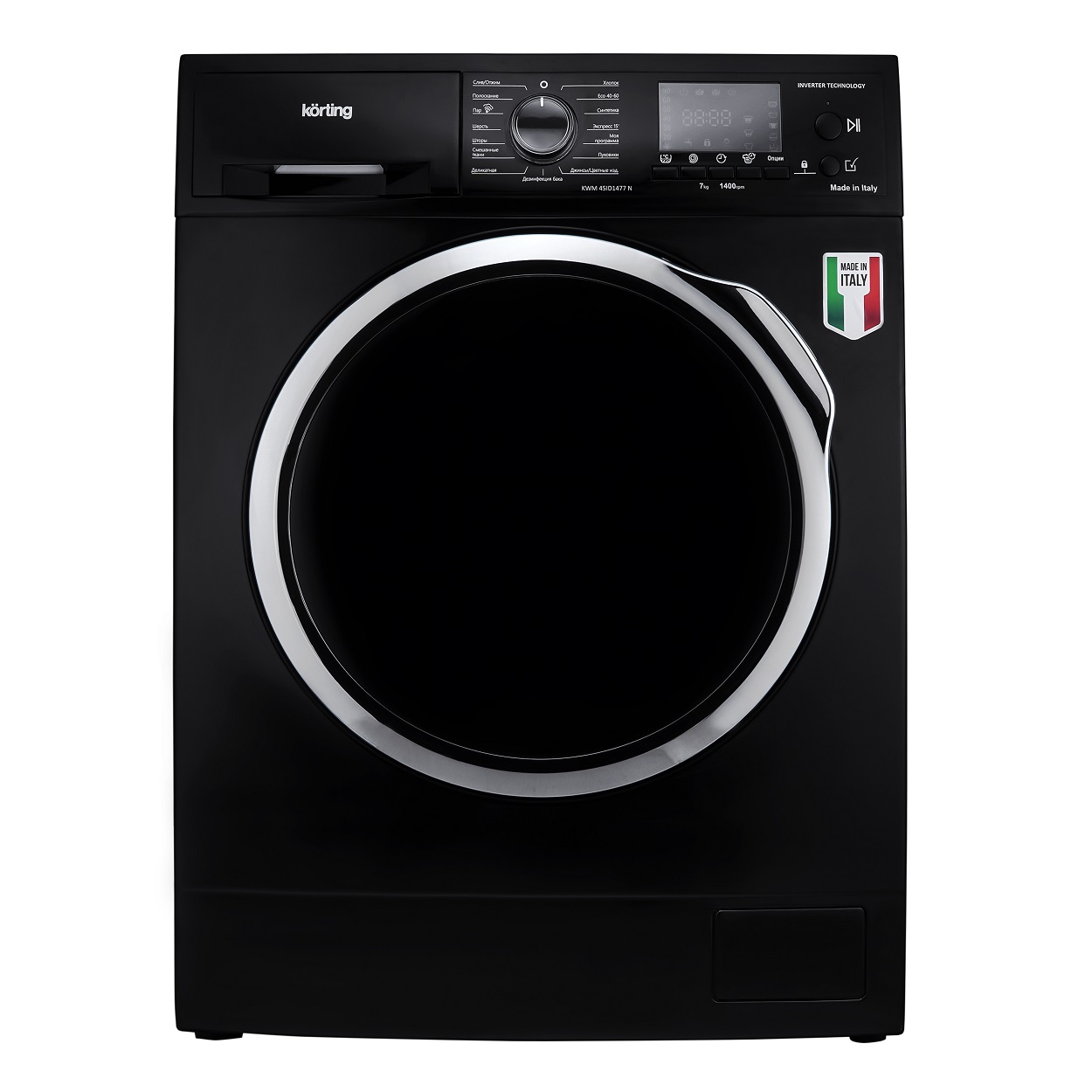 Стиральная машина Korting KWM 45ID1477 N, черный