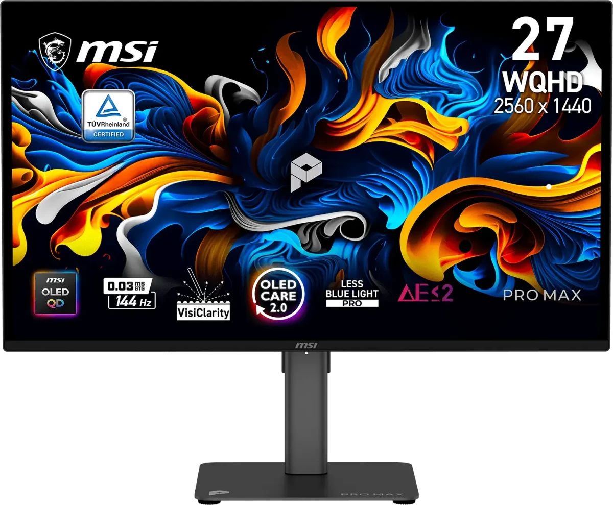 Монитор MSI PRO MAX 271QPX14G (9S6-3PF89A-021)