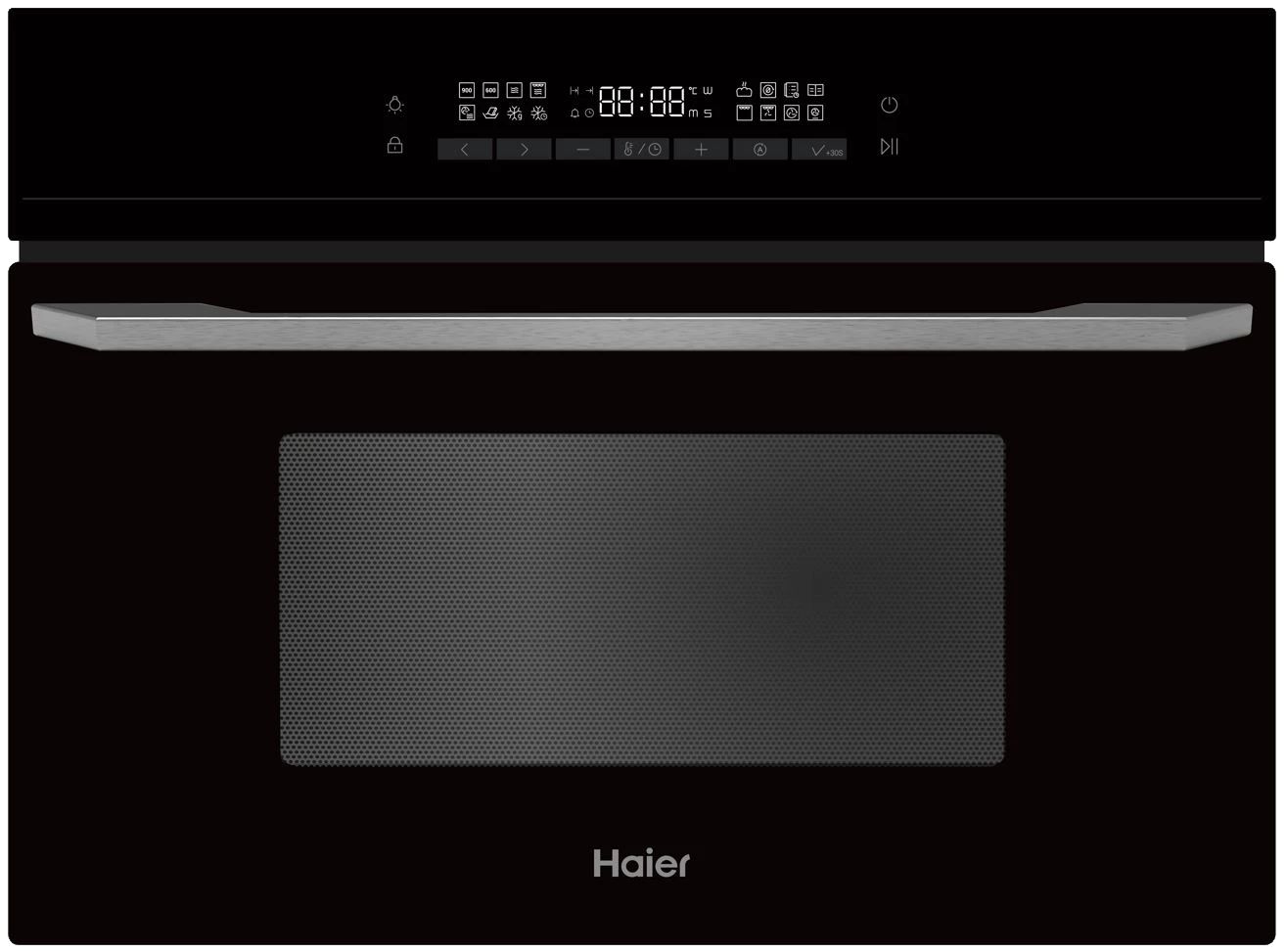 Микроволновая печь встраиваемая Haier HMX-BDC399B черный