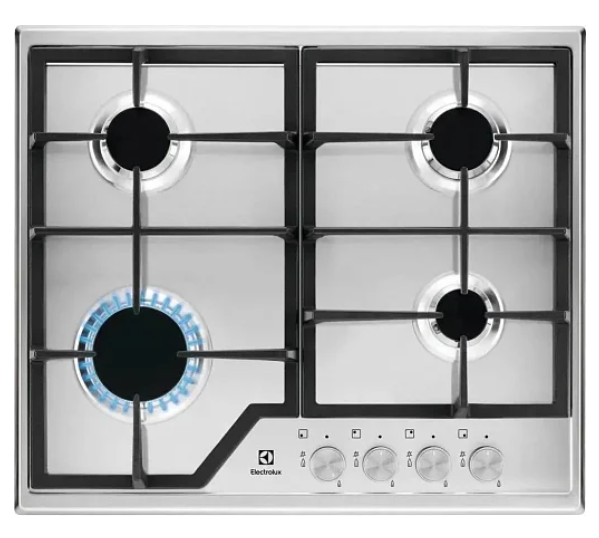 Варочная панель газовая Electrolux EGS6426SX серебристый