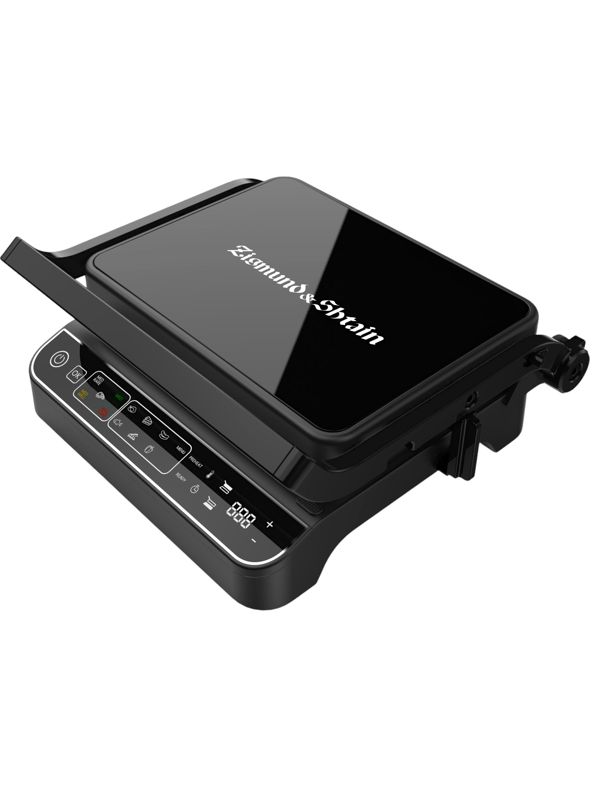 Гриль электрический Zigmund & Shtain ZEG-934, черный