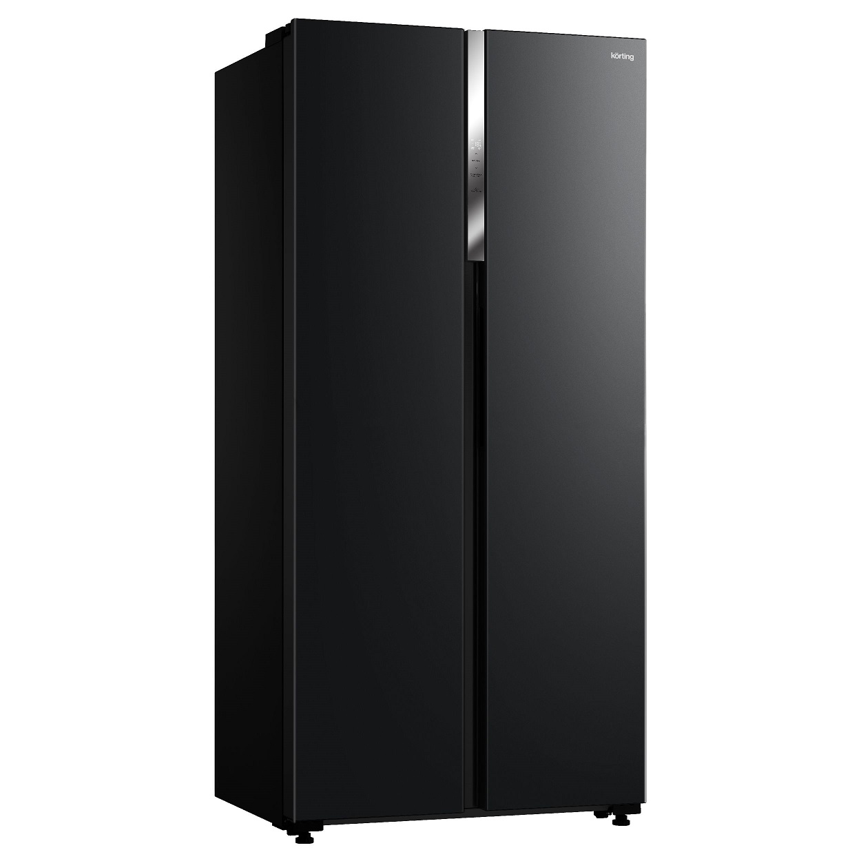 Холодильник Side-By-Side Korting KNFS 83414 N, черный