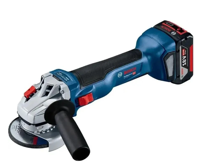 Угловая шлифмашина (болгарка) аккумуляторная Bosch GWS 18V-10, арт. 06019J4004 (кейс, с 2 АКБ и ЗУ)