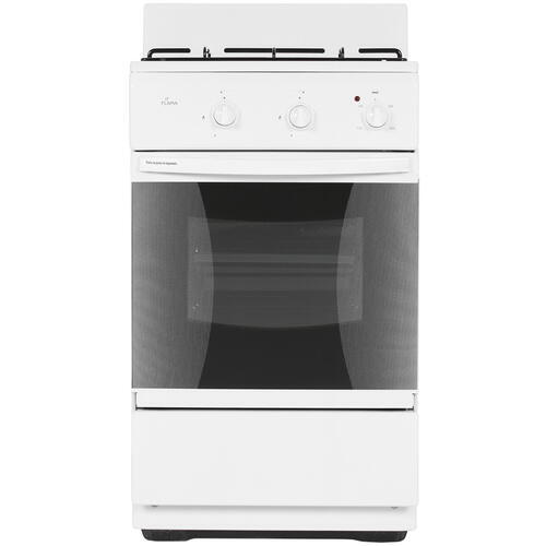 Плита комбинированная Flama CК 2202 W, белый