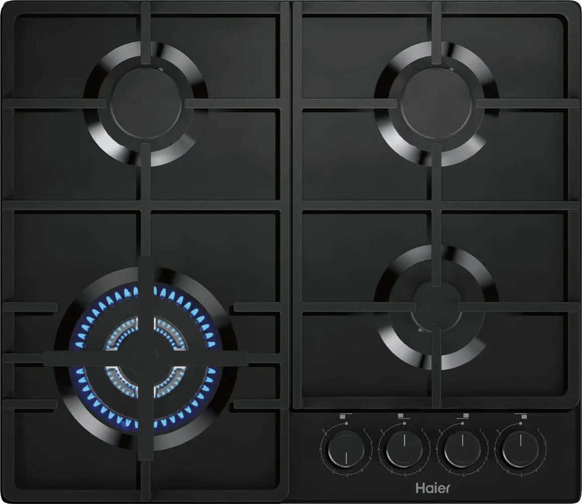 Варочная панель газовая Haier HHQ-G64CTQB, черный