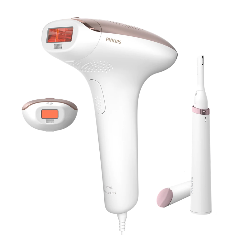 Фотоэпилятор Philips BRI 921/00, розовый/белый