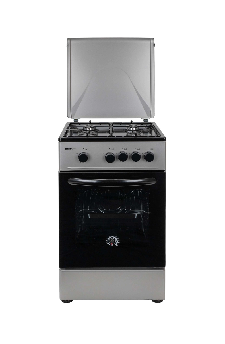 Плита газовая Kraft KF-FSK5301GS, серый