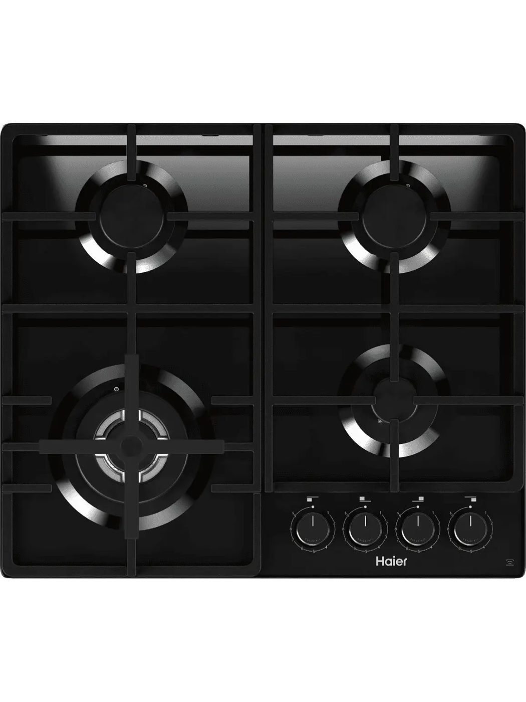 Варочная панель газовая Haier HHQ-G64CTHB, черный