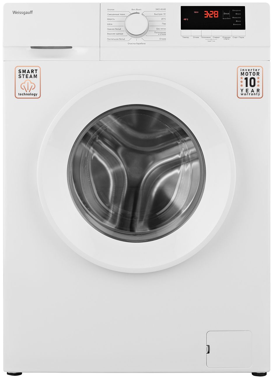 Стиральная машина Weissgauff WM 46127 DC Inverter Steam