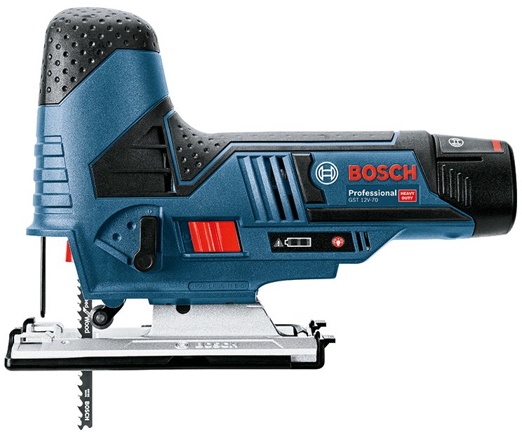 Лобзик аккумуляторный BOSCH GST 12V-70 Set