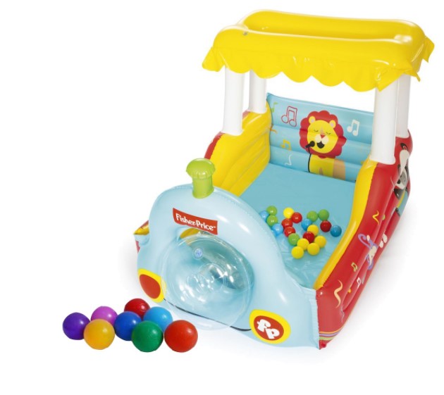 Игровой центр «Поезд», с мячами, 132 x 94 x 89 см, 93537 Bestway