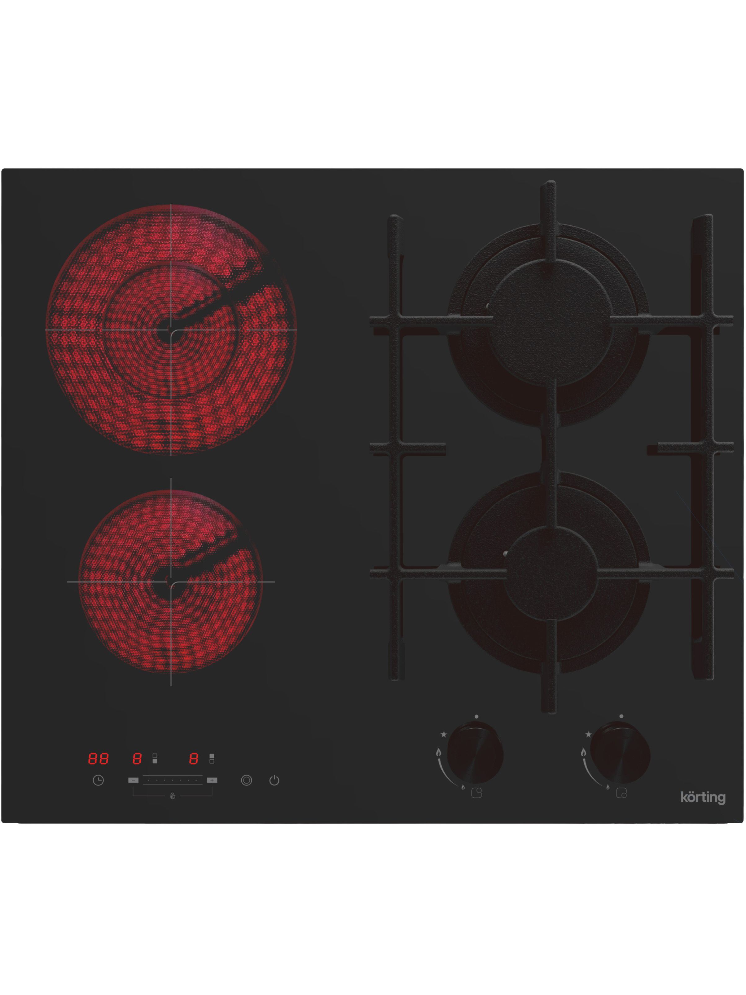 Варочная панель комбинированная Korting HKG 6206 CN