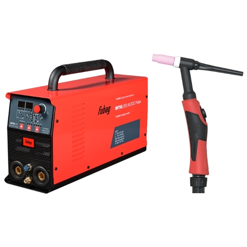 Сварочный аппарат Fubag INTIG 200 AC/DC PULSE 31412 горелка FB TIG 26 5P