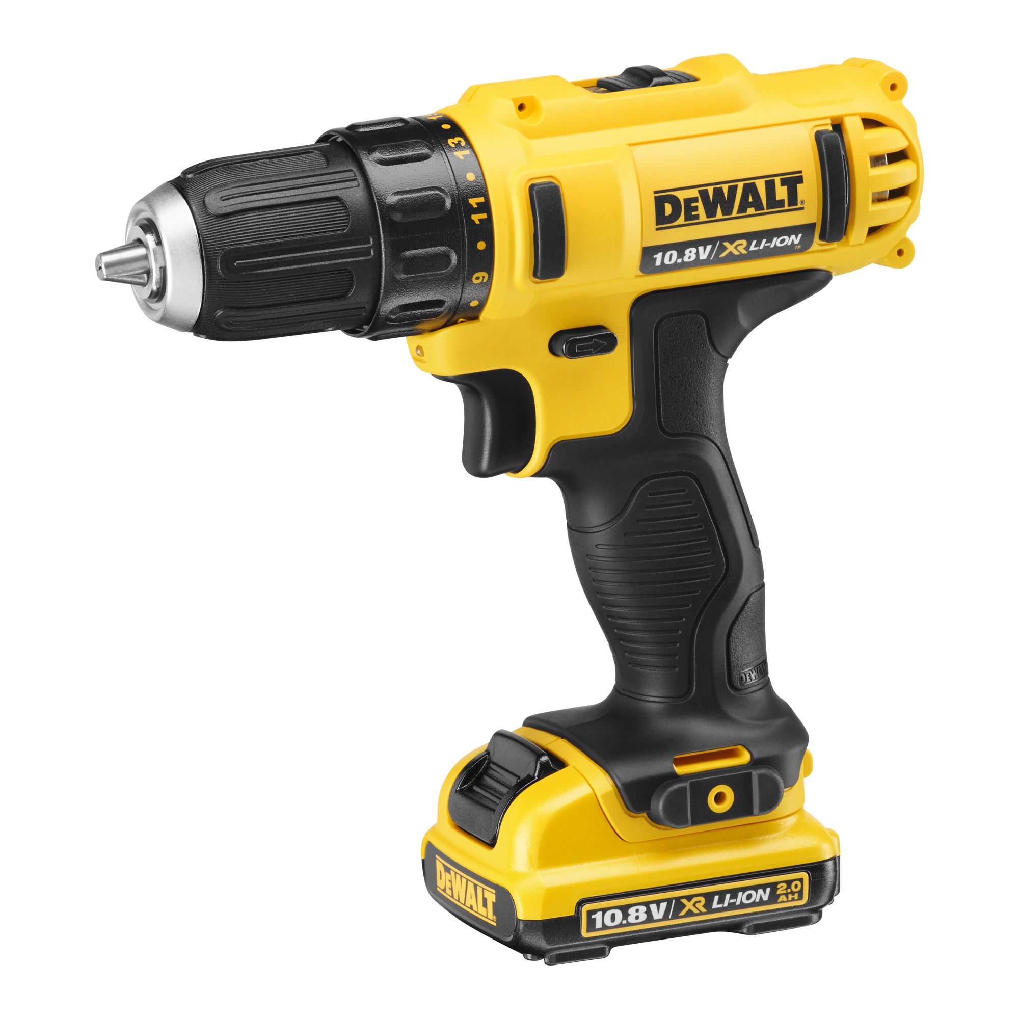 Дрель-шуруповерт аккумуляторная DeWALT DCD710D2-QW (кейс, с 2 АКБ и ЗУ)